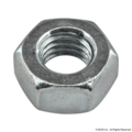 80/20 Hex Nut, M8-1.25, Steel, Zinc Plated 19-8065
