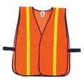 Ergodyne Orange Non-Certified Hi-Gloss Vest 8040HL