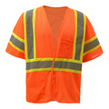 Gss Safety NON-ANSI Multi Color Short Sleeve Safety 5124-LG