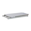 New Age Shelf, Adj, Solid Brute, 36" x 20", Aluminum 2036SB