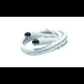 Steren F-F RG6 cULus Cable White, 100ft 205-445WH