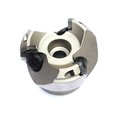 Hhip 2" X 3/4 Bore 45 Degree SE42 Indexable Face Mill With 3 Teeth 2067-2000