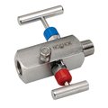 Noshok Block and Bleed Stainless Steel Needle V 2170-FMS