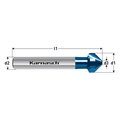 Karnasch HSS-Xe Blue-Tec Coated Countersink, 82 D 201785030