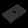 80/20 Black Backing Plate 20 M5 20-2492-BLACK