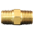 Milton Hex Nipple, 1/4" MNPT, PK100 646BK