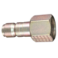 Milton G Style Industrial Plug, 1/2" FNPT, PK100 1818BK