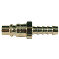 Milton H Style Industrial Plug, 3/8" Hose Barb, PK100 1837-6BK