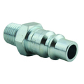 Milton H Style Industrial Plug, 1/4" MNPT, PK100 1839BK