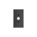 Emtek Flat Black Doorbell, 2423FB 2423FB
