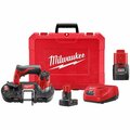 Milwaukee Tool Portable Band Saw Kit, 12V, w/Battery 2429-21XC, 48-11-2420