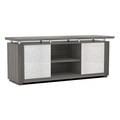 Safco Sterling 72" Low Wall Cabinet, Driftwood STLC72TDW