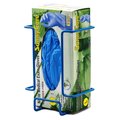 Bel-Art Bel Art - Poxygrid Single Box Glove Dispenser. Convenient wire racks hold disposable glove or tissue boxes handy. Each box is held in its own compartment and can be conveniently replaced. 24739-0001