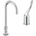 Delta Single Handle Widespread Lavatory Faucet, Chrome 24T2673