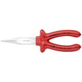 Knipex Long Nose Pliers with Cutting Edges, 8 26 17 200