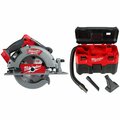 Milwaukee Tool Fuel 7-1/4" Circ Saw, M18 Wet/Dry Vac 2732-20,0880-20