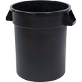 Bronco 20 gal Round Trash Can, Black 84102003