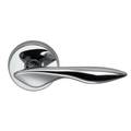 Omnia Lever Passage 2-3/4" Backset, T Strike, 1-3/8" Door Bright Chrome 282 282/00A.PA2