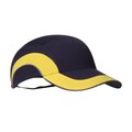 Pip Hardcap A1 Bump Cap, Navy/Yellow 282-ABR170-52