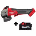 Milwaukee Tool M18Fuel 4.5/5 BrkngGrndr w/, HO 6.0 Bat 2882-20, 48-11-1865