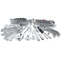 Craftsman 1/4 | 3/8 | 1/2 Drive Tool Set, 189-pc 3 Drive Mechanics Tool, Fractional & Metric, 189 pcs CMMT12034