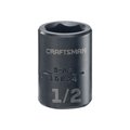 Craftsman Sockets, 3/8" Drive 1/2" SAE Impact Shal CMMT15834