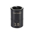 Craftsman Sockets, 1/2" Drive 15mm Metric Impact S CMMT15863