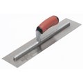 Marshalltown Premier Notched Trowel, 3-Side, 1/16"x1/16"x1/32" DU657SD