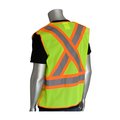 Pip Ansi Class 2/Csa Z96 Mesh Breakaway Vest 302-0211-LY/3X