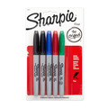 Sharpie Permanent Fine Point Marker Set, PK5 30653PPA