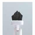 Malish Grout Scrub, 9 in, Swivel Head, Black, 9-1/2 in L Brush, Black, Plastic 3200SP