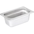 Carlisle Foodservice Lt Ga. SS Steam Table Pan, 1/9, 2.5", PK6 607192