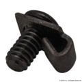 80/20 Sgl Tab End Fastener W 1/4-20 Screw, 10S 3383