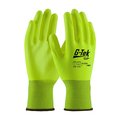 Pip Polyurethane Hi-Vis Coated Gloves, Palm Coverage, Yellow, M, 12PK 33-425LY/M