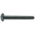 Zoro Select #8-32 x 1/2 in Phillips Pan Machine Screw, Zinc Plated Steel, 100 PK U24522.016.0050