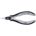 Knipex Precision Gripping Pliers, Flat Wide Tip 34 42 130 ESD