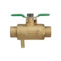 Zurn Full Port Brass Ball Valve 34-Bvecxlc-12 34-BVECXLC-125BF