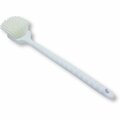 Sparta Scrub Brush, Color coded, 20", White 40501EC02