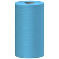 Kimberly-Clark Professional Dry Wipe Roll, Jumbo Perforated Roll, Mod Absorb, 9 3/4 x 13 1/2 in Sheets, 130 Sheets, Blue, 12 Pk 35411