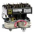 Square D Contactor, 8965RO, hoist, reversing, 3HP at 480VAC, 3 phase, 120VAC coil, quick connect terminals. open style, bulk pack 8965RO10V02Y181