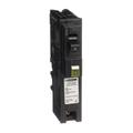 Square D Miniature Circuit Breaker, HOM Series 15A, 1 Pole, 120V AC HOM115PCAFI