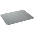 Schneider Electric Plain mounting plate H500xW600mm made of galvanised sheet steel NSYMM65