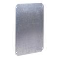 Schneider Electric Mounting Plate, Mounting Box, Steel NSYPMM1210