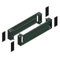 Schneider Electric Front & rear plinth, PanelSeT SFN, Spacial SF, for electrical enclosure W400mm, plinth H200mm NSYSPF4200