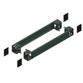 Schneider Electric Front & rear plinth, PanelSeT SFN, Spacial SF, Spacial SM, for electrical enclosure W800mm, plinth H100mm NSYSPF8100