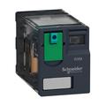 Schneider Electric Miniature plug-in relay, 12 A, 2 CO, 110, 110V DC Coil Volts, 2 C/O RXM2AB1FD