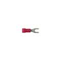 Disco Red Nyln 22-18 WireTerminal #6 Stud Size Spade Type PK25 3609PK