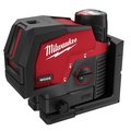 Milwaukee Tool M12 Green Cross Line & Plumb Points Laser Kit 3622-21