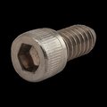 80/20 1/4"-20 Socket Head Cap Screw, Plain Stainless Steel, 1/2 in Length 3689