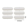 Sp Bel-Art Spinpak Magnetic Stir Bars, 1 x 5/1, PK6 F37157-0010